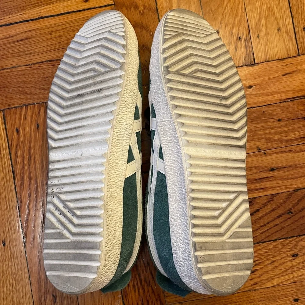 Madewell X Onitsuka Tiger™ Mexico Delegation sneakers green suede, size 10.5 - Picture 6 of 10